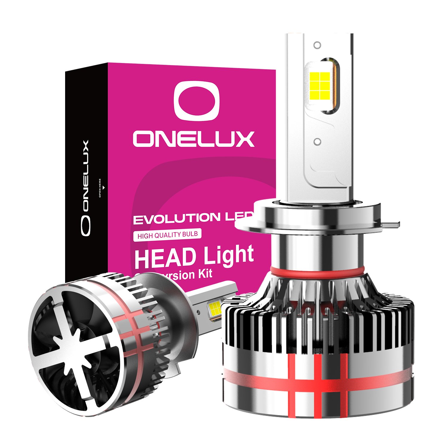 H1 H3 H4 H7 H11Powersports Accessory Car Lights 100W 10000LM Universal Aviation Grade Aluminum Alloy Led Bulb Headlights for Car